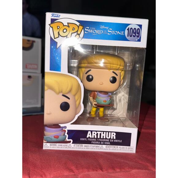 Funko POP! Disney - Sword in the Stone Vinyl Figure - ARTHUR #1099 - Picture 1 of 4